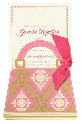 Pink Purse Die-cut Invitations